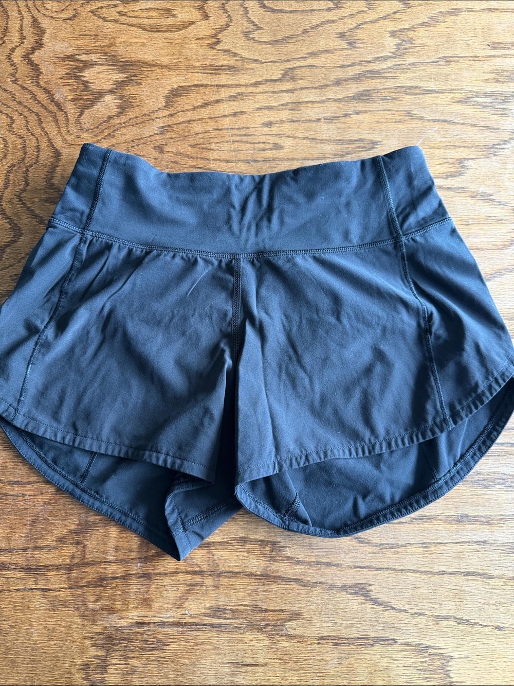 lululemon athletica Black Skort-Style Athletic Shorts